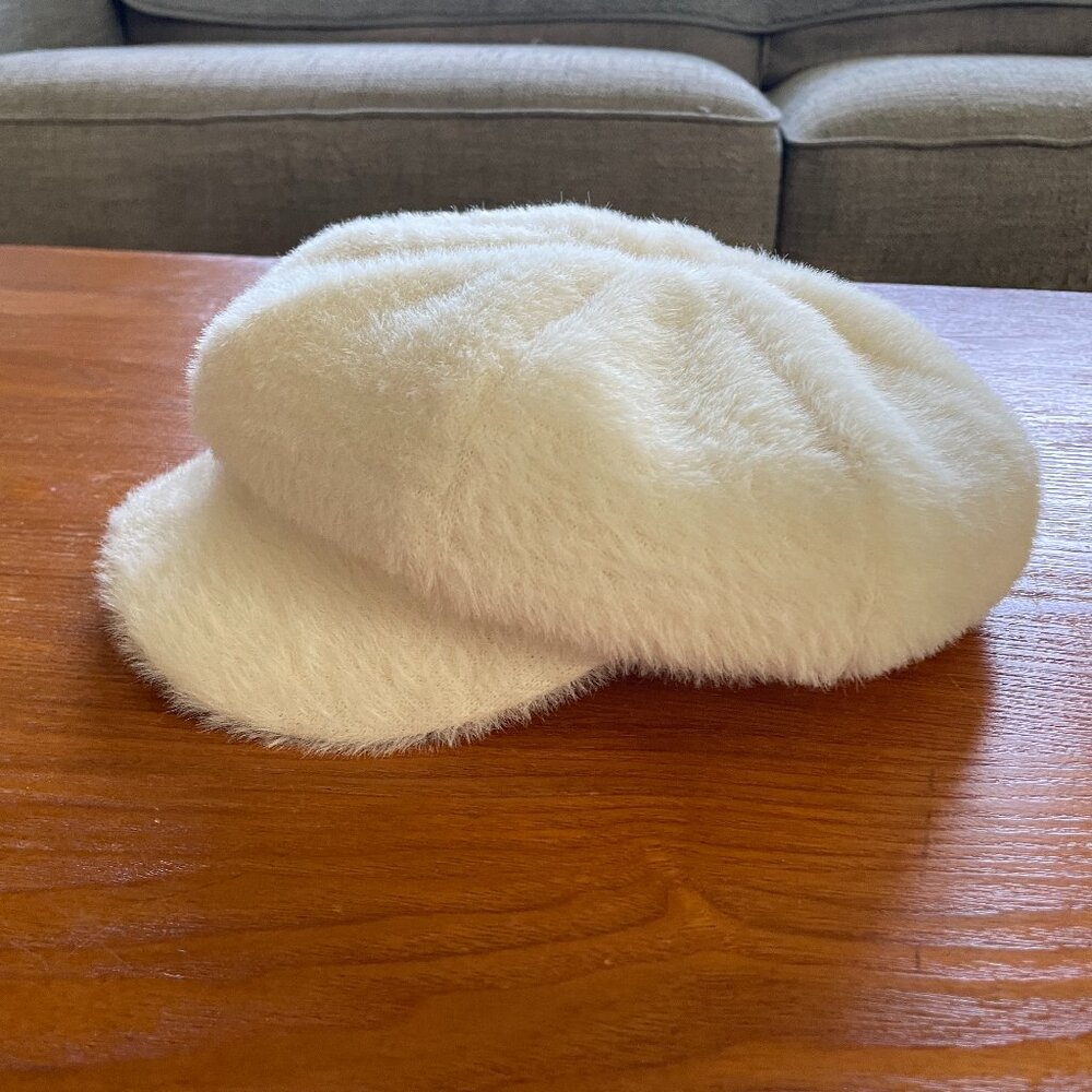 Free People Fuzzy Bardot Lieutenant Hat EXCELLENT CONDITION!!